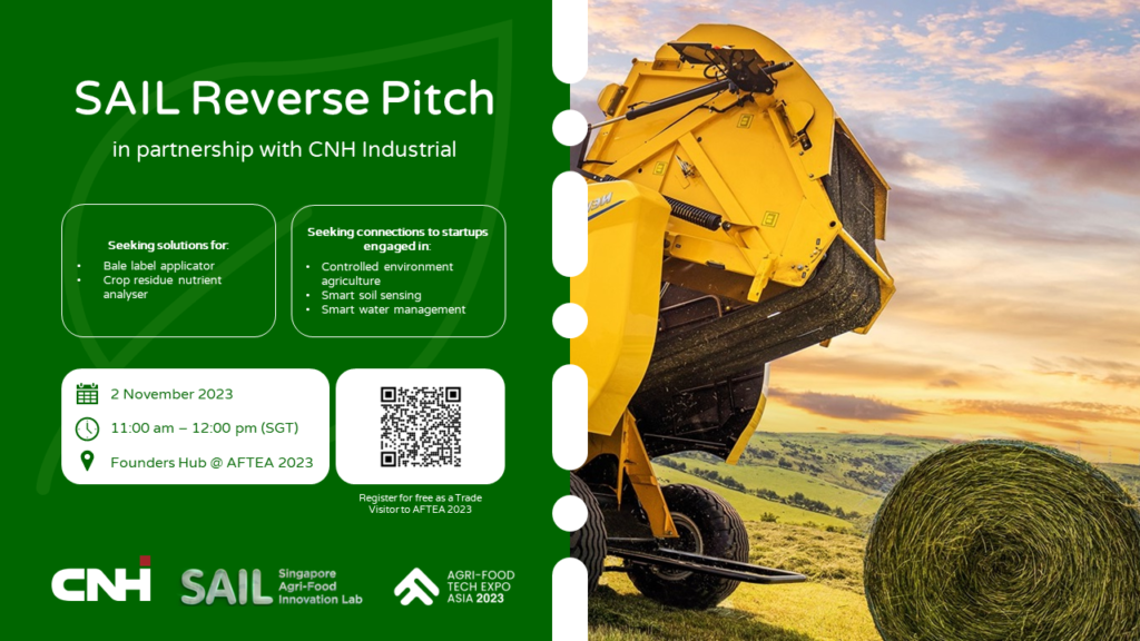 SAIL Reverse Pitch @ AFTEA 2023, in Partnership with CNH Industrial